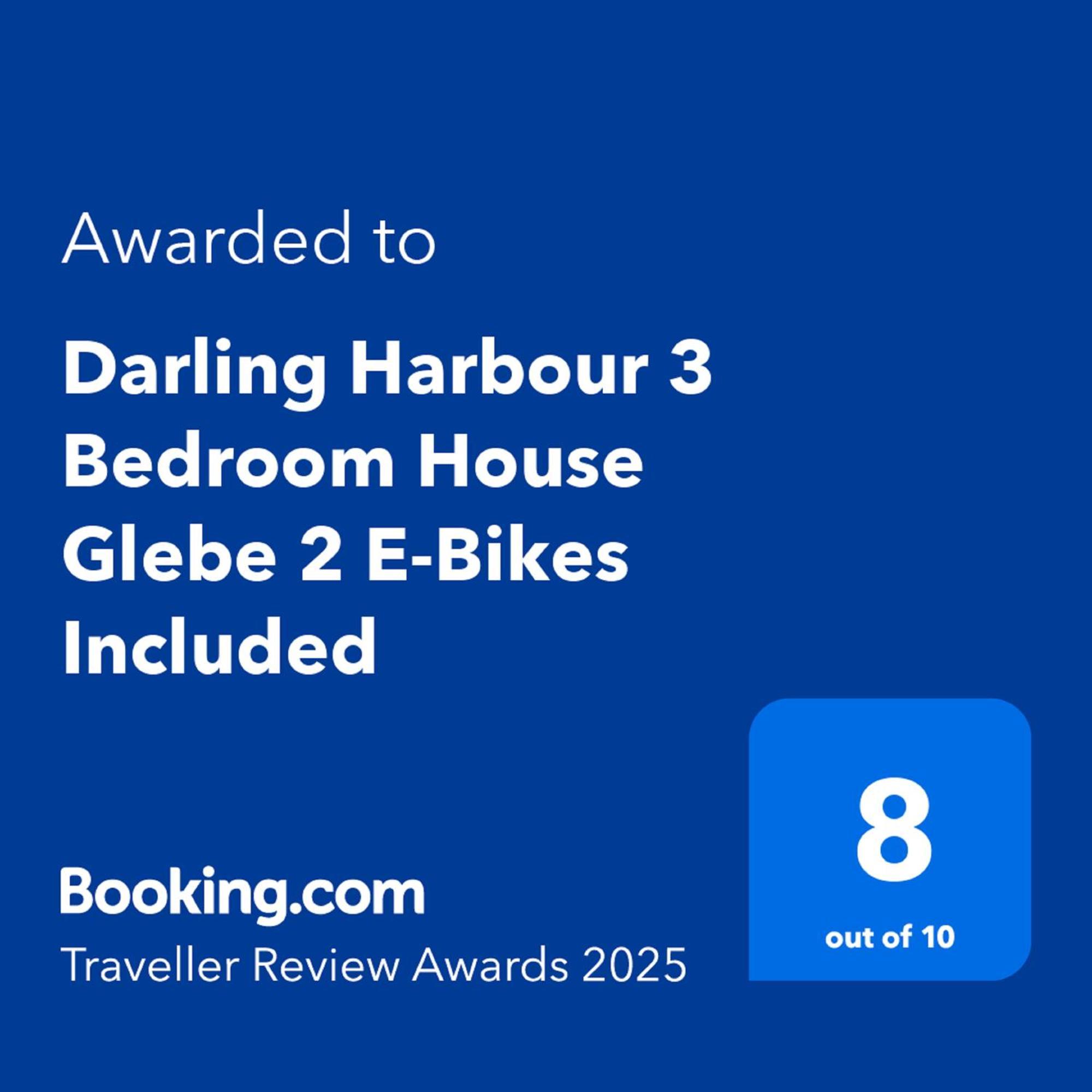 Darling Harbour 3 Bedroom House Glebe 2 E-Bikes Included Sidney Exterior foto